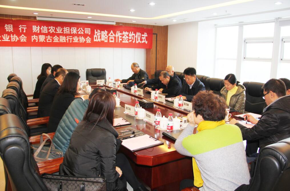 匯聚多方共識(shí)，共謀內(nèi)蒙古農(nóng)牧業(yè)產(chǎn)業(yè)新發(fā)展——四方銀企戰(zhàn)略合作洽談會(huì)召開(kāi)